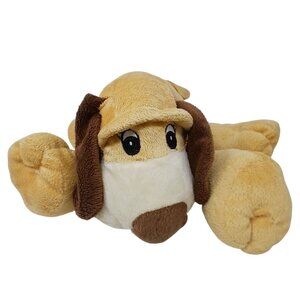 Plush Dog Stuffed Animal Toy Embroidered Eyes Floppy Pillow #D-6